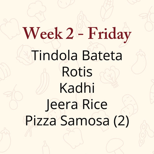 Menu Week 2 Sign Week 2 Menu – Tiffins by Shayona